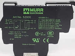 Lot of 2 – MURR-ELEKTRONIK 52000 250V 6A INTERFACE RELAY [1ES2-2]