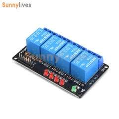 3V 3.3V 1/2/4Channel Relay Module Low Level Trigger Relay with LED Relay Output