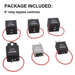 9038A Relay Bypass Switch, Relay Tester, Fuel Pump Relays Bypass Switch Kit,