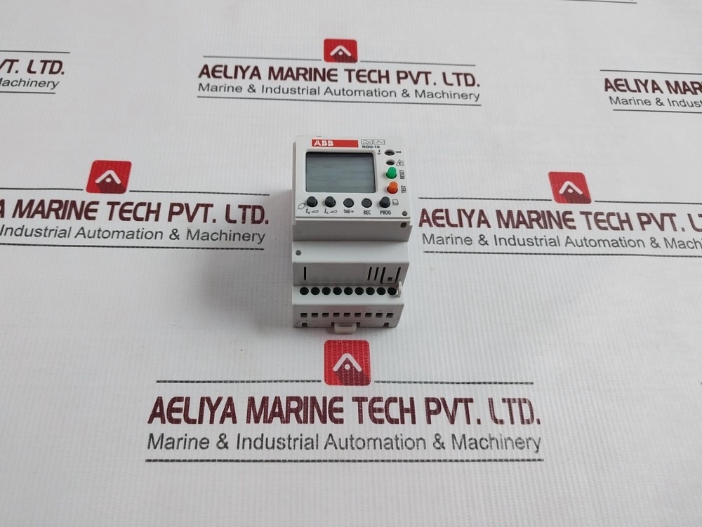 ABB RGU-10 Electronic Earth-Leakage Protection Relay 110-230 V 0.7W