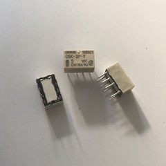 2Pcs Omron G6K-2P-Y-5VDC Signal Relay 8Pins