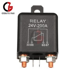 12V/24V 100A/200A 4Pin Automotive Relay Normally Open Switch Relay For Car Boat