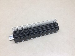Lot of 10 OMRON 10A 250VAC PYF-08-PU Relay Contact Blocks w/ MY2N Relays 16-20