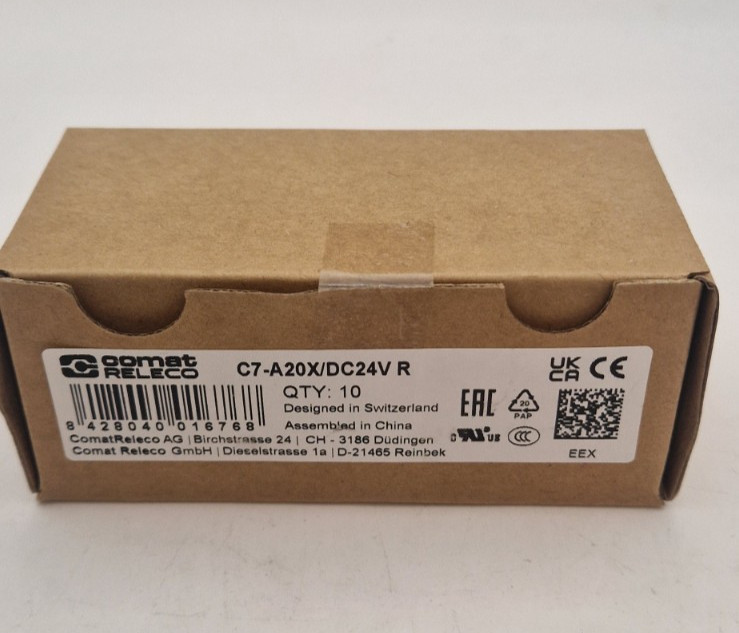 Releco Comat C7-A20X/DC24V, Industrial Control Relays Box of 10
