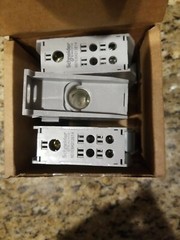 3pc Schneider NSYEBAD12614 Power Distribution Block, 200A CU, 155A AL, 600V *NEW