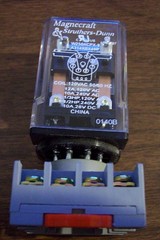 MAGNACRAFT W250ACPX-9 GENERAL PURPOSE RELAY NEW + MORE ALL NEW BUTTON USED