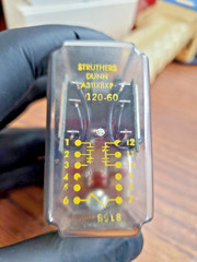 Struthers-Dunn A311XBXP 120VAC DPDT Plug-In Control Relay NOS w/ Box