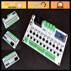 10-Channel Light Signal Controller for Arduino, SSR Relay, 100V-240VAC, Crosswal