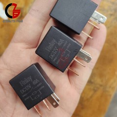 Waterproof DC 12V 40A Automotive Relay 4PIN 5PIN Car Alarm Relay Vehicle Relay
