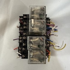 Automation Direct QL2X1-D24 Control Relay 24VDC with SQL08D Socket (lot of 4)