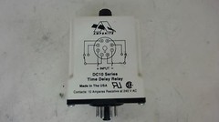Amperite 48Dp 1-60Mdc 8-Pin Time Delay Relay, 1-60 Min 48V Dc Input, Dc10 Series