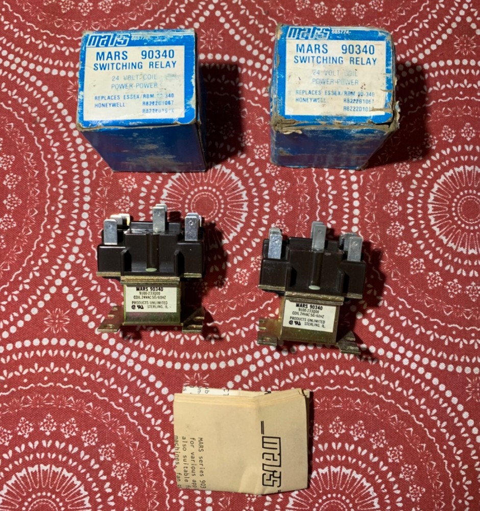 2X Mars 90340 Switching Relay 90340