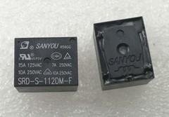 10Pcs SANYOU SRD-S-112DM-F 15A 125VAC Power Relay 4 Pins