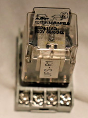 KRPA-11AG-120 AMF Potter & Brumfield 120V Relay & Base Assembly Form C DPDT-CO