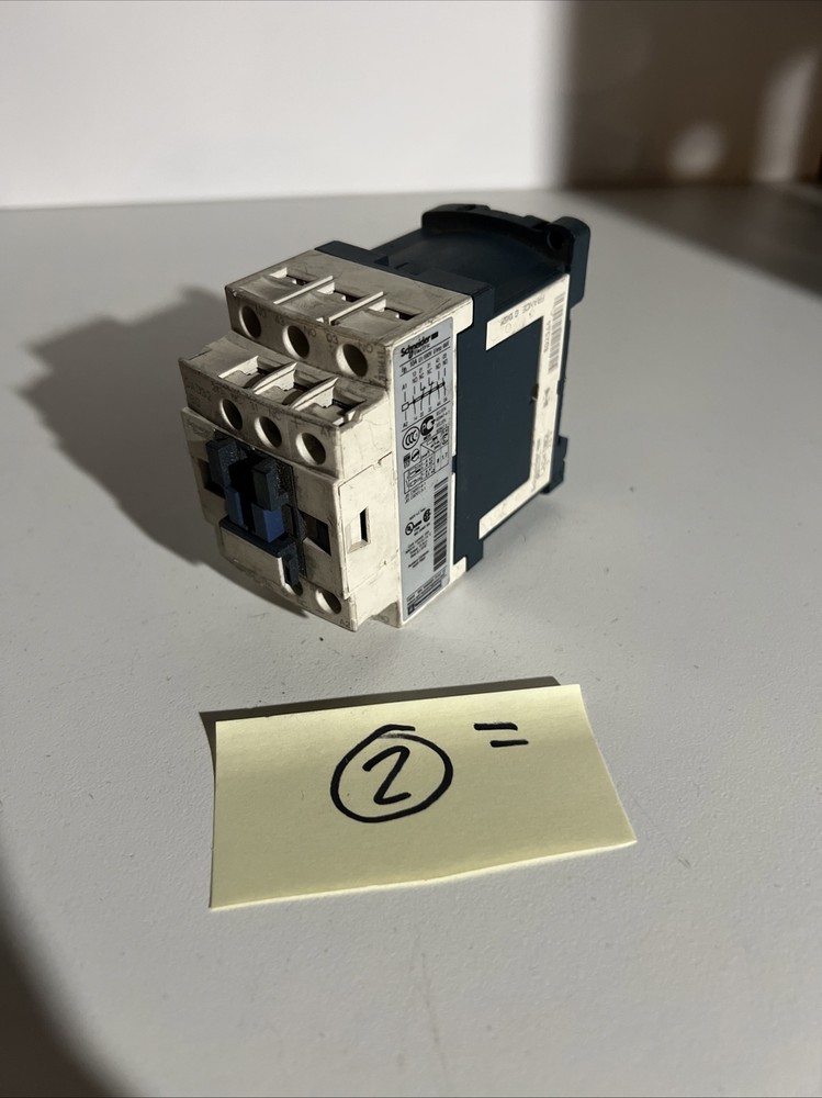 TELEMECANIQUE CAD32 BD CONTACTOR CONTROL RELAY 10A 3NO/2NC SCHNEIDER 24VDC COIL