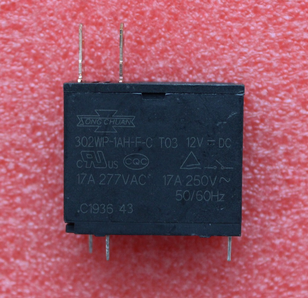 10pcs 302WP-1AH-C 12VDC SONG CHUAN Relay