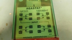 AGASTAT CONTROL RELAY 120 VAC MODEL GPINR NEW IN BOX WITH INSTRUCTIONS