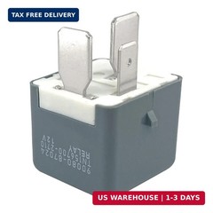 90080-87024 12V 4-Pin Automotive Relay (2-Pack) Compatible with Toyota Lexus Cam