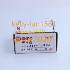 10Pcs/box NEW IDEC Intermediate Relay RJ1S-C-D24 DC24V 1 Open 1 Closed 5 Feet