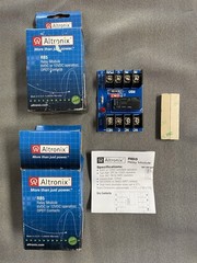 Qty 2 Altronix RB5 Relay Module 6VDC/12VDC DPDT 5A for Control Panels