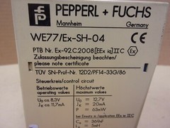 Pepperl + Fuchs WE77/EX-SH-04, 18741 Relay Control Switch Isolator