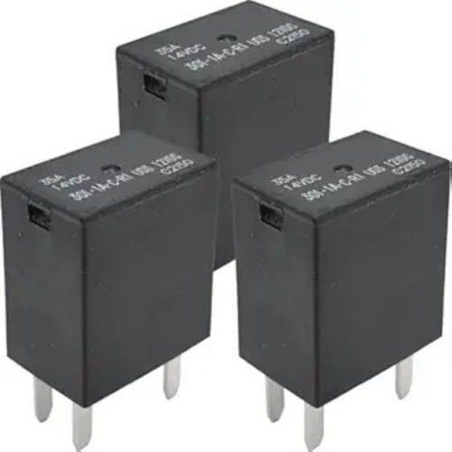 3-Pack 301-1A-C-R1-U03 Relay – 35A 12VDC 4-Pin SPST Automotive Relay – Multi-Pur