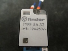 Finder 56.32 Ice Cube Relay 12Amp 250VAC w/ 96.72 Socket Base