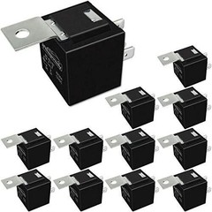 irhapsody Relay 12V 5 Pin Relay 40/30 AMP Automotive Relay Kit Spdt 5 Prong 1…