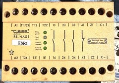 Tiese Electronic RS-NAGE Safety Relay 24VDC 250VAC 8A
