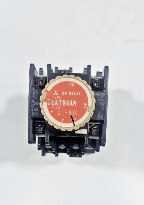 MITSUBISHI ELECTRIC SRT-KN UA-TR4AN ON DELAY CONTACTOR RELAY SR-K4AF 380-440VAC