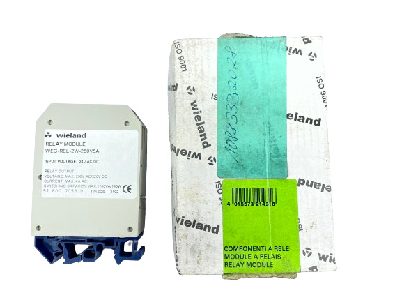 Wieland WEG-REL-2W-250V5A Relay Module 24V AC/DC