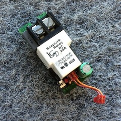 Lighting Control & Design LCD Blue Box Snaplink Relay NC 20A 120/277VAC 0006