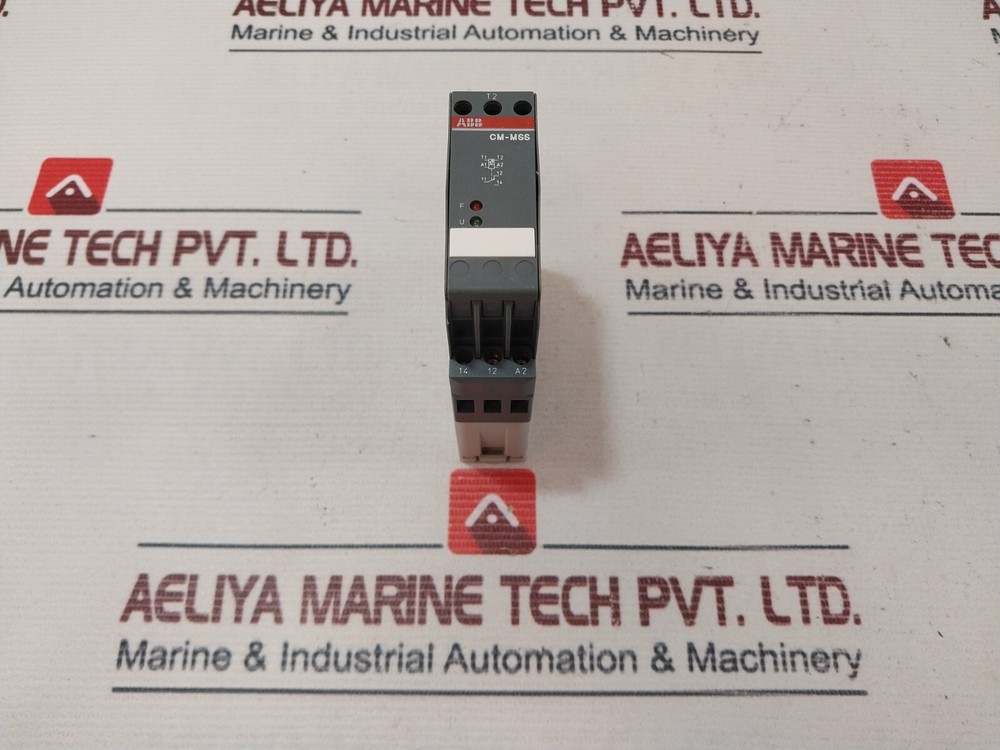 ABB CM-MSS Thermistor Motor Protection Monitoring Relay 1SVR430801R1100