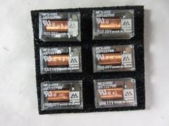 Lot of 6, Aromat, Relays, NF2-48V, DPDT, 48 Volt Coil, Used but Good Condition
