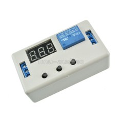 12V Digital LED Display Delay Timer Control Switch Relay Module Automation Case