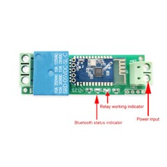 10PC 5V DC 1Channel Bluetooth Relay Module APP Control Switch IoT Smart Home