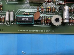 Barrett Electronics Corp Power Relay Control AC80-5445-1R6. Antique Circuit
