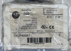 ALLEN BRADLEY 700-P400A1 SER. E 110/115-120V 10A