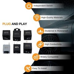 Relay Master Switch Kit Pack of 6 Relay Tester Switch Kit Scan Tool