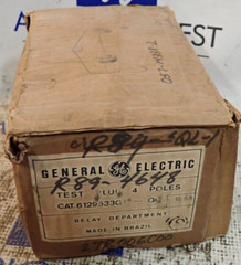 NEW SURPLUS – General Electric Test Plug 4 Poles 6129533G1 Relay