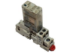 AutomationDirect 781-1C-24D Relay 24VDC w/ 781-1C-SKT DIN Rail Socket NO CLIP