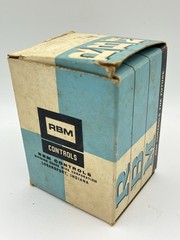 NOS RBM Controls 90-104 Relay Contactor 24V Coil 129115-6880Z SPNO HVAC w/ Box