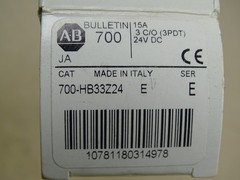 Allen Bradley Series E Relay , 700-HB33Z24