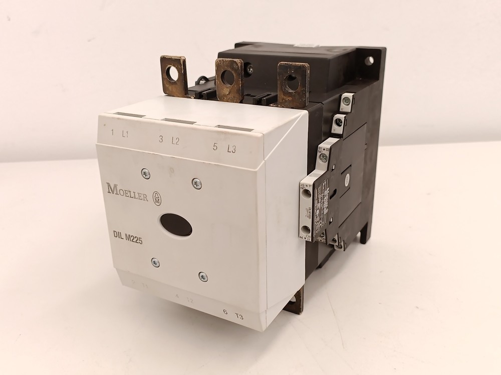 Moeller Dilm225(-S) Contactor W/ 110-250V 40-60Hz DC Coil