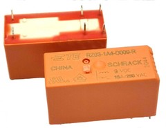 1Pc TE RZ03-1A4-D009-R 9VDC Power Relay 16A 6Pin NEW