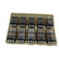 LOT OF 10 GENUINE OMRON RELAY# MY4N-AC110-120