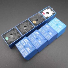 100Pcs SL SONGLE Power Relay SRD PCB 4 Pins 5V 9V 12V 18V 24V 48V SRD-12VDC-SL-A