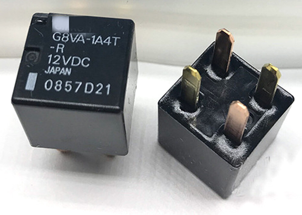 10Pcs G8VA-1A4T-R 12VDC Automobile Relays 4Pins Universal HFV11