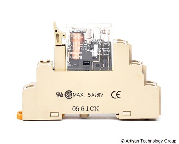 OMRON G2R-2-SND Power PCB Relay with Track Mounted Socket