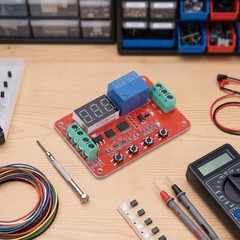 Digital Voltage Comparator, 0.1V Adjustable Window Voltage Monitor with Relay…